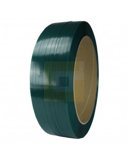 PET Band groen 12,5mm/0,6mm/2500m