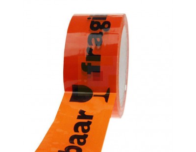 PP acryl tape BREEKBAAR oranje 48mm/66m High-tack Low-noise Tape - Plakband