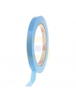 Zakkensluiter tape PVC blauw 9mm
