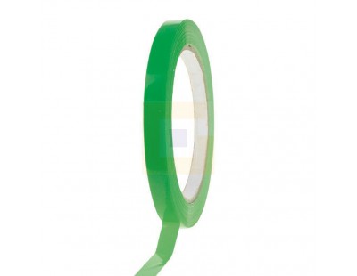 Zakkensluiter tape PVC groen 9mm Tape - Plakband