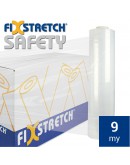 FixStretch Safety wikkelfolie 9my / 45cm / 300mtr Rekwikkelfolie