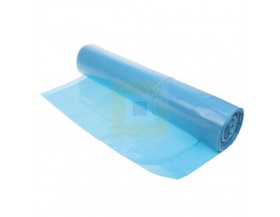 Afvalzakken blauw 120L 70x110cm T70 - 200 stuks Folie producten divers