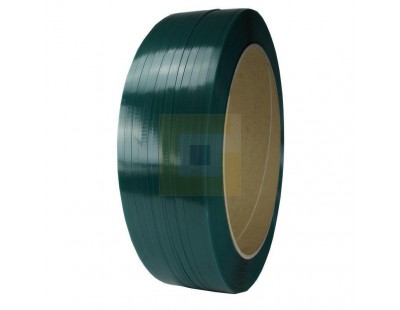 PET Band groen 15,5mm/0,72mm/1750m Omsnoeringsband