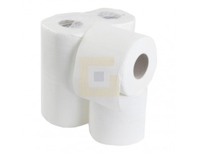 Toiletpapier FIX-HYGIËNE traditioneel cellulose, 200 vel per rol - 48 rol Hygiënepapier