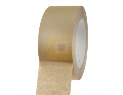 Papertape 50/50 bruin zelfklevend solvent Tape