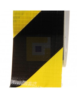 Vloermarkeringstape Ducttape geel/zwart 50mm/33m 