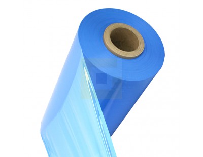 Machinefolie 150% Standard blauw 20µ / 50cm / 1.700m Rekwikkelfolie